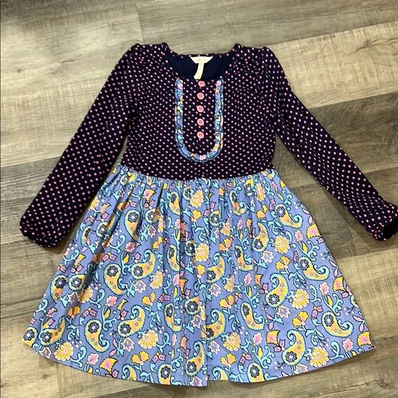 Matilda Jane Girls To Market Dress size 12 in excellent condition - Picture 1 of 4